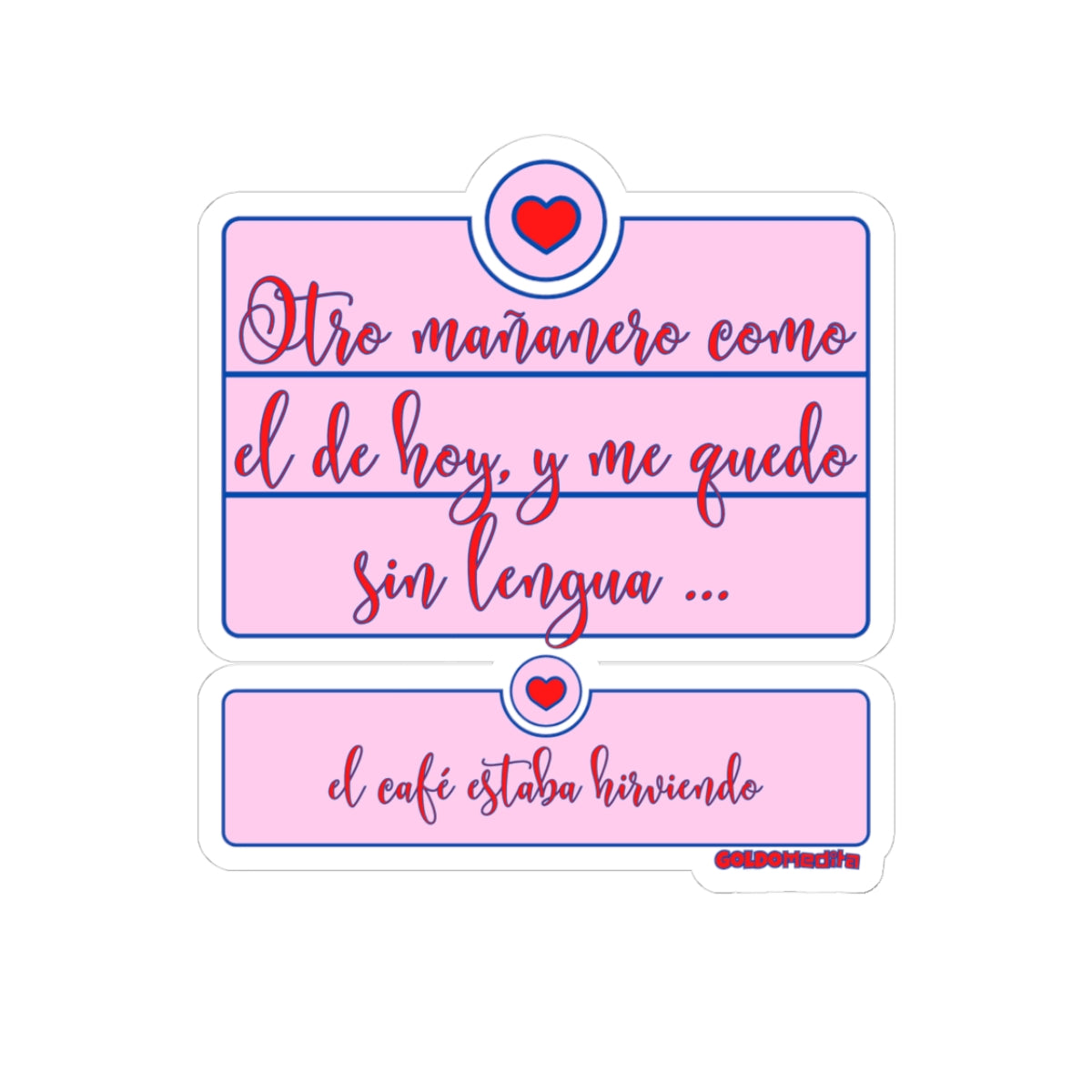 Mañanero Sticker