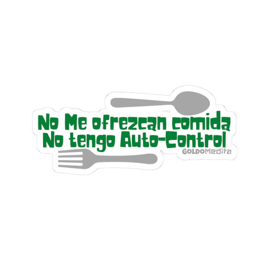 No me Ofrescan Comida ... Sticker